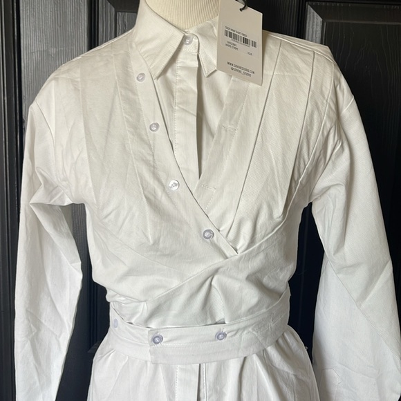 Dixie wrap shirt dress XS - Picture 8 of 10